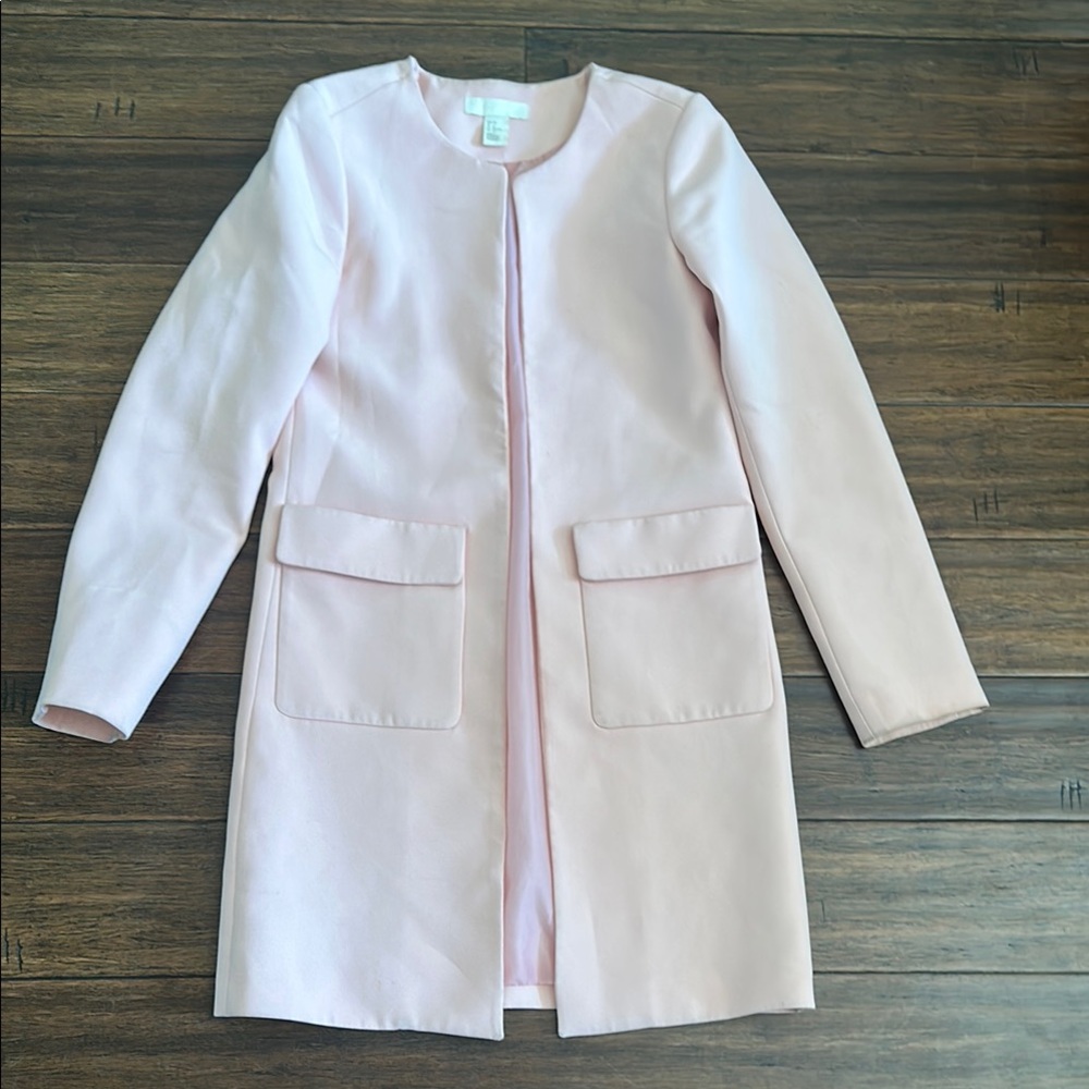 Elegant Pink Women's Coat